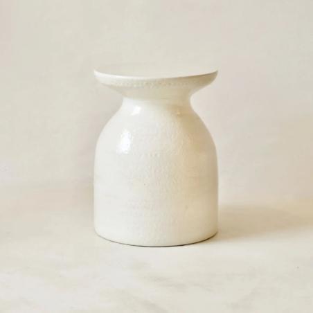 TABLE APPOINT CALLA ECRU