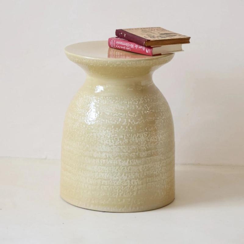 TABLE APPOINT CALLA TAUPE